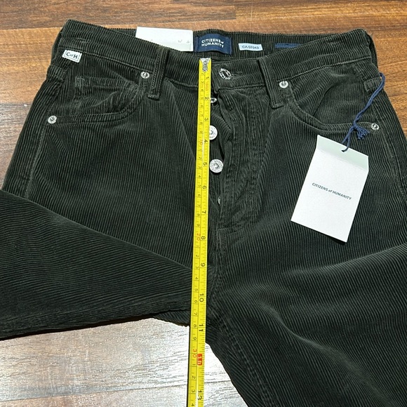 Citizens of humanity jolene high rise vintage slim corduroy NWT - Picture 7 of 9